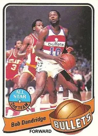 1979-80 Topps #130 - Bob Dandridge - Washington Bullets