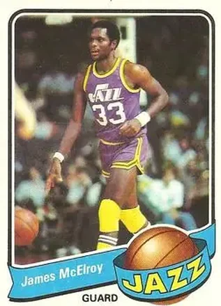 1979-80 Topps #131 - James McElroy - Utah Jazz