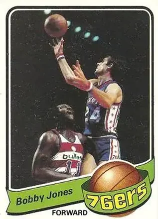 1979-80 Topps #132 - Bobby Jones - Philadelphia 76ers