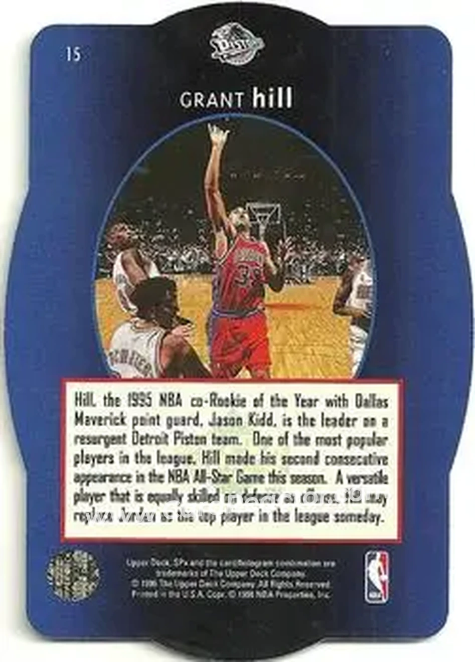 Back of Grant Hill