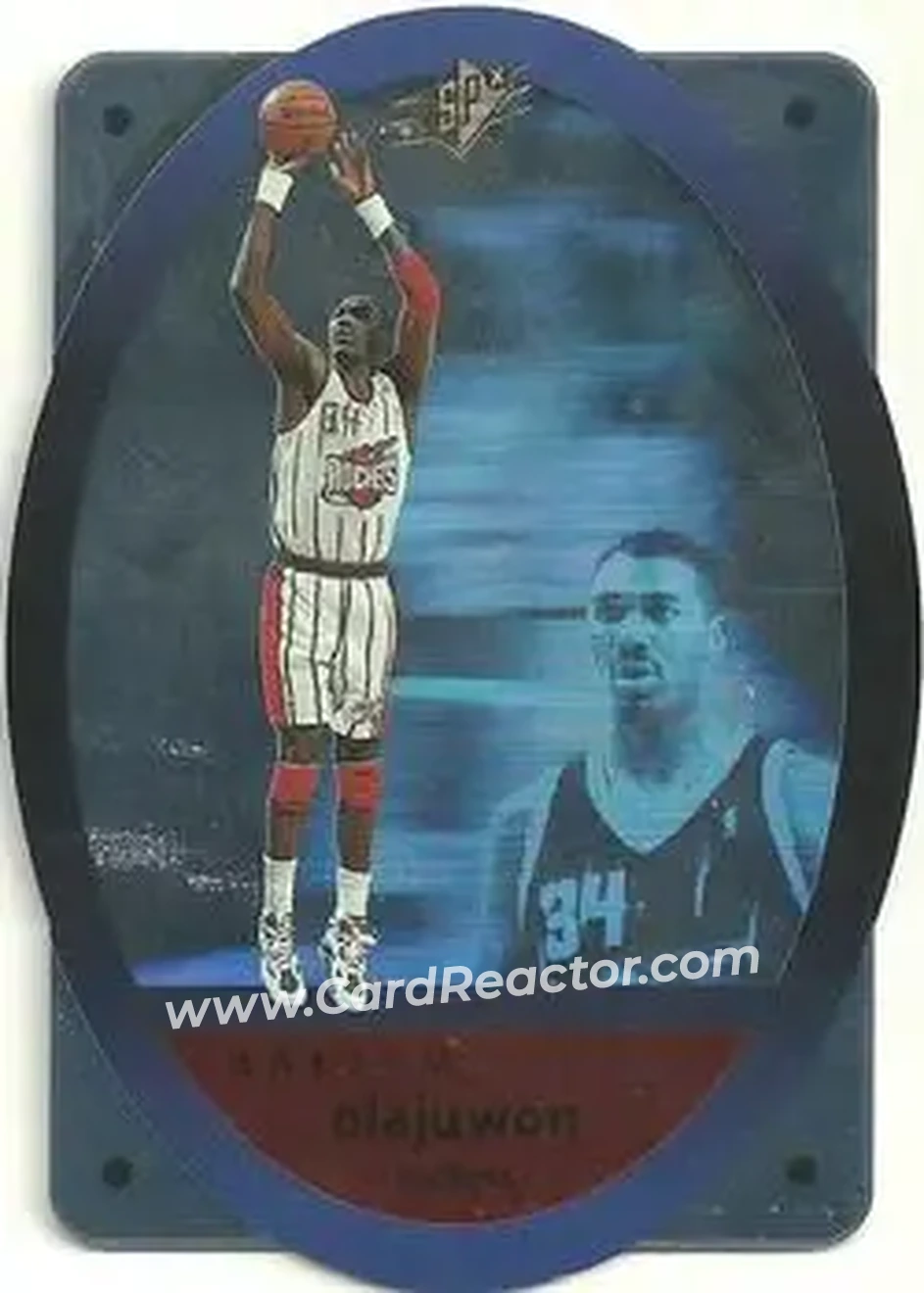 Front of Hakeem Olajuwon
