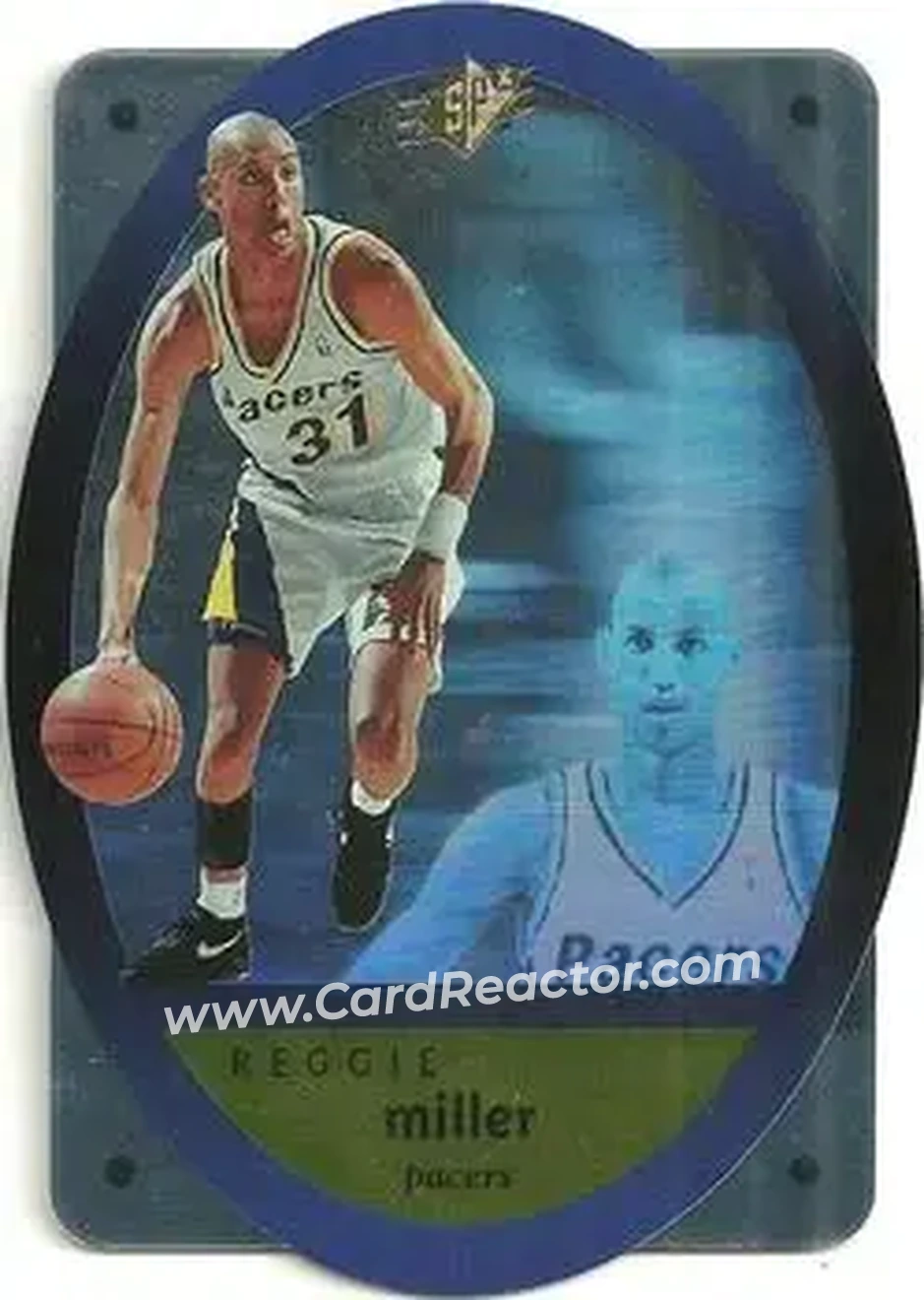 Front of Reggie Miller