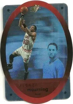 1996 SPx #27 Alonzo Mourning