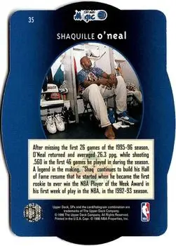 Back of Shaquille O'Neal