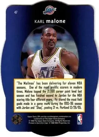Karl Malone Rückseite