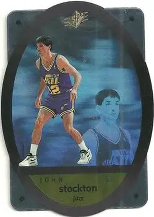 1996 SPx #48 John Stockton