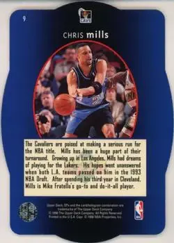 Back of Chris Mills
