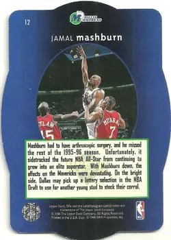 Back of Jamal Mashburn