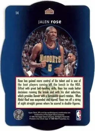 Jalen Rose 뒷면