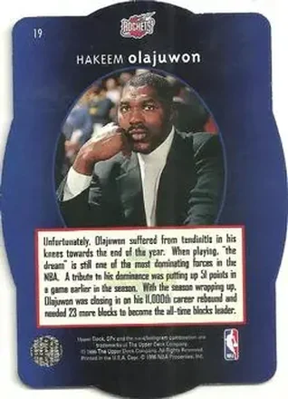 Hakeem Olajuwon 뒷면