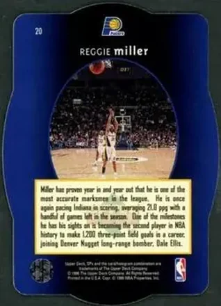 Reggie Miller Rückseite