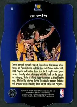 Back of Rik Smits