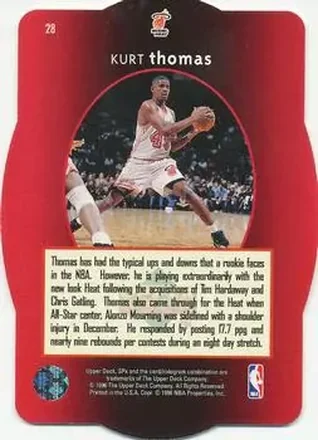Achterkant van Kurt Thomas