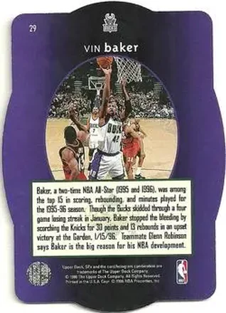 Vin Baker 裏面