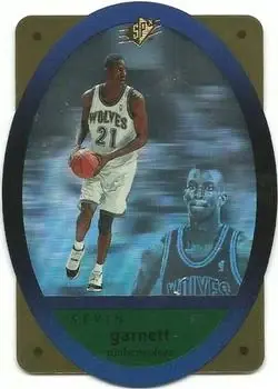 1996 SPx #31 Gold Kevin Garnett