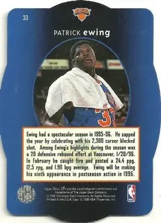 Patrick Ewing back