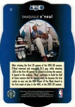 Back of Shaquille O'Neal