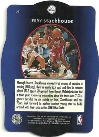 Verso de Jerry Stackhouse