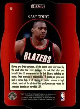 Back of Gary Trent