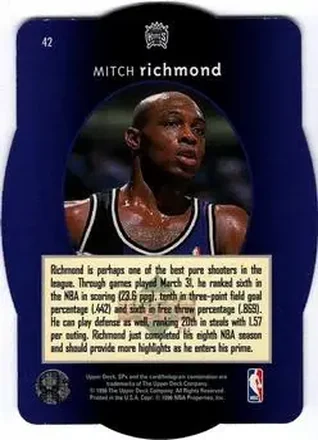 Mitch Richmond Rückseite