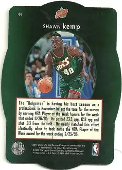 Back of Shawn Kemp
