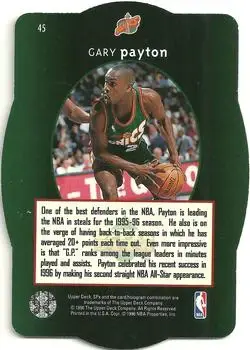 Back of Gary Payton