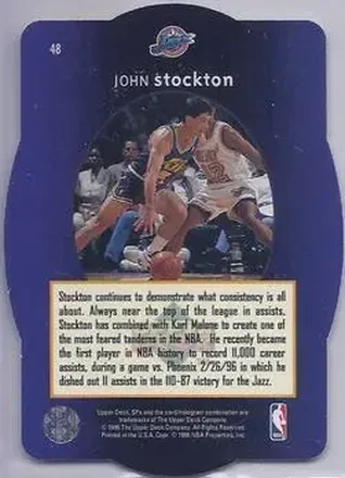 John Stockton 背面