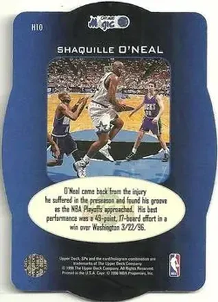 Shaquille O'Neal 뒷면
