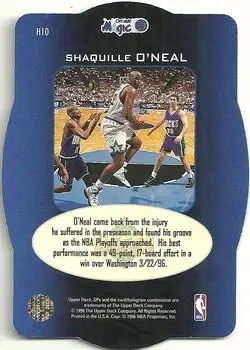 Back of Shaquille O'Neal