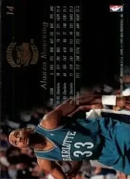 Back of Alonzo Mourning
