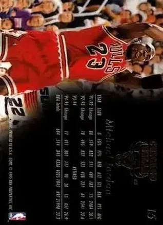 Michael Jordan Rückseite