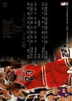 Back of Michael Jordan