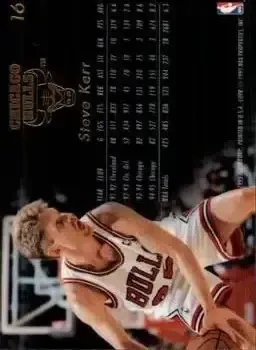 Back of Steve Kerr
