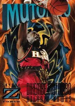 1996-97 SkyBox Z-Force #101 Dikembe Mutombo