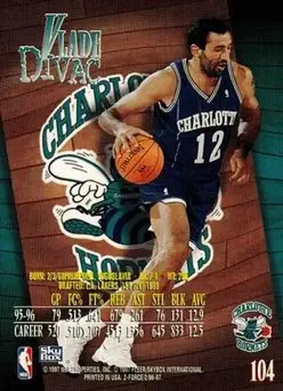 Vlade Divac 裏面