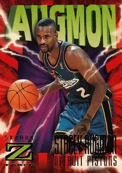 1996-97 SkyBox Z-Force #110 Stacey Augmon