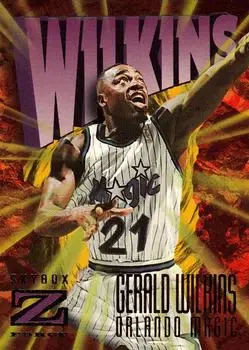 1996-97 SkyBox Z-Force #122 Gerald Wilkins