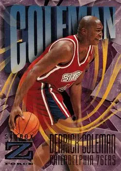 1996-97 SkyBox Z-Force #124 Derrick Coleman