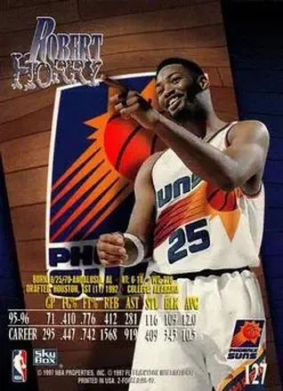 Robert Horry 裏面