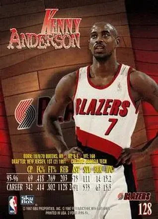 Kenny Anderson Rückseite