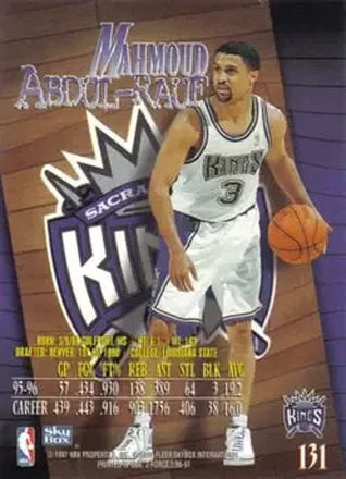 Retro di Mahmoud Abdul-Rauf
