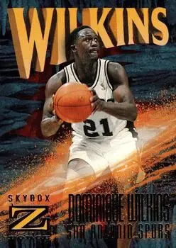 1996-97 SkyBox Z-Force #133 Dominique Wilkins