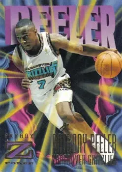 1996-97 SkyBox Z-Force #136 Anthony Peeler