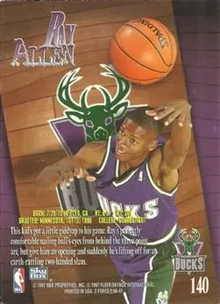 Ray Allen Rückseite