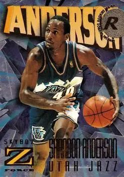 1996-97 SkyBox Z-Force #141 Shandon Anderson