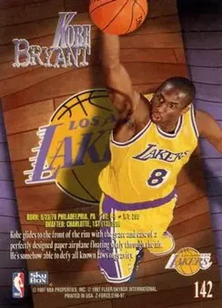 Kobe Bryant 뒷면