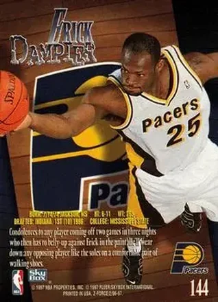 Erick Dampier Rückseite