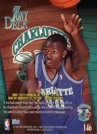 Tony Delk 裏面