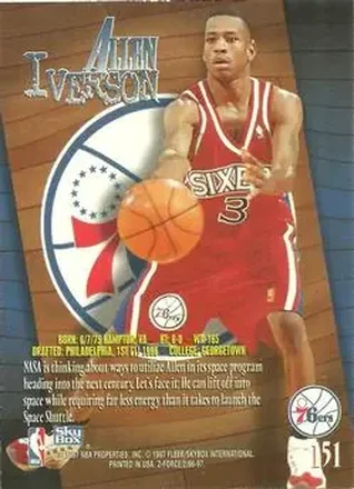 Allen Iverson Rückseite