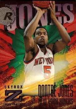 1996-97 SkyBox Z-Force #152 Dontae' Jones